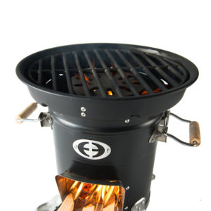 SuperSaverGL Wood Camp Stove with GoGrill