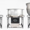 SmartSaver Charcoal Stove with Triple Pots