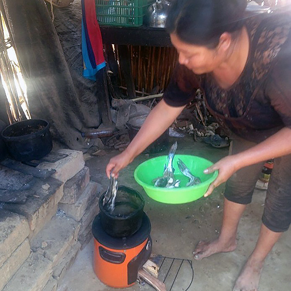 Envirofit cookstove used for first time in Lambayeque Region of Peru