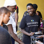 Women's Empowerment Program graduates sell cookstoves in Kenya