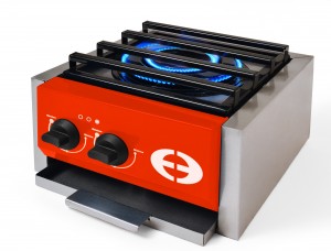 PureFlame Single Burner LPG Stove (Orange)