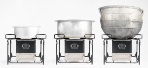 SmartSaver Charcoal Stove with Triple Pots